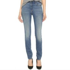 Denim x Alexander Wang 001 Slim Fit High Rise Jean